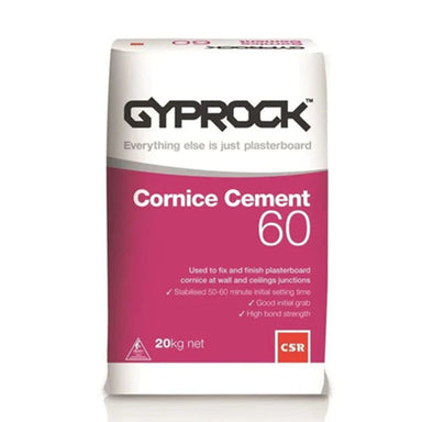 Gyprock CSR 20kg Cornice Cement 60 Default Title-