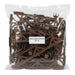 25 brown trench mesh supports for garden use, durable plastic construction for stability.